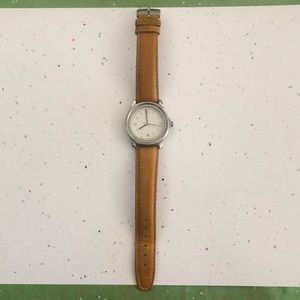 banana republic genuine leather watch